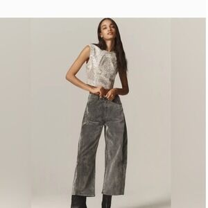 Anthropologie Pilcro Natural The Kenna Heritage Barrel Jeans - Size 34